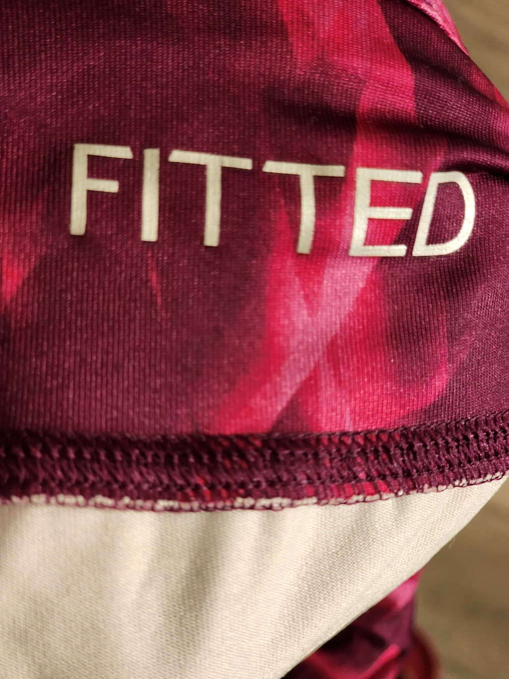DANSKIN Magenta Patterned Crop Leggings Plus Size XXL - Picture 6 of 11